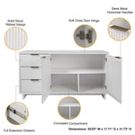 Granville 55" Sideboard in White