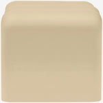 Roland Iron End Table in Beige