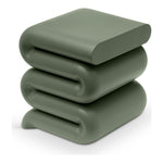 Roland Iron End Table in Green