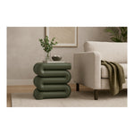Roland Iron End Table in Green