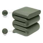Roland Iron End Table in Green