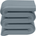 Roland Iron End Table in Light Blue