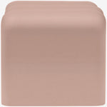 Roland Iron End Table in Pink