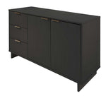 Granville 55" Sideboard in Charcoal Gray