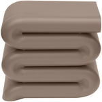 Roland Iron End Table in Taupe