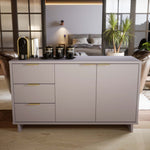 Granville 55" Sideboard in Light Gray