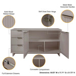 Granville 55" Sideboard in Light Gray