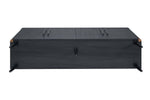 Jodie 65" Fluted Sideboard in Charcoal Gray