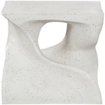 Jula Concrete Indoor/Outdoor End Table in Terrazzo