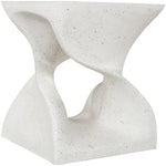 Jula Concrete Indoor/Outdoor End Table in Terrazzo