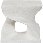 Jula Concrete Indoor/Outdoor End Table in Terrazzo