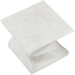 Jula Concrete Indoor/Outdoor End Table in Terrazzo