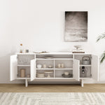 Ella 71" Sideboard in White
