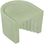 Avenda Concrete Indoor/Outdoor End Table in Green
