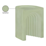 Avenda Concrete Indoor/Outdoor End Table in Green