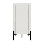 Abbey 67" Sideboard in Maple and Off White