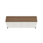 Abbey 67" Sideboard in Maple and Off White