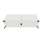 Abbey 67" Sideboard in Maple and Off White