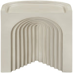 Avenda Concrete Indoor/Outdoor End Table in Taupe