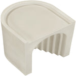 Avenda Concrete Indoor/Outdoor End Table in Taupe