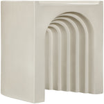 Avenda Concrete Indoor/Outdoor End Table in Taupe