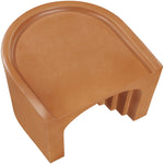 Avenda Concrete Indoor/Outdoor End Table in Terracotta