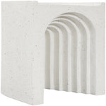 Avenda Concrete Indoor/Outdoor End Table in Terrazzo
