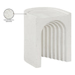 Avenda Concrete Indoor/Outdoor End Table in Terrazzo