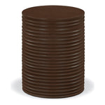 Nobi Concrete Indoor/Outdoor End Table in Brown