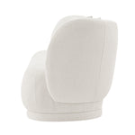 Siri 93" Upholstered Sofa in Cream