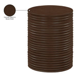 Nobi Concrete Indoor/Outdoor End Table in Brown