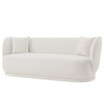 Siri 93" Upholstered Sofa in Cream