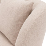 Siri 93" Upholstered Sofa in Wheat