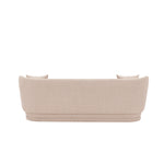 Siri 93" Upholstered Sofa in Wheat