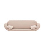 Siri 93" Upholstered Sofa in Wheat