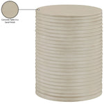 Nobi Concrete Indoor/Outdoor End Table in Beige