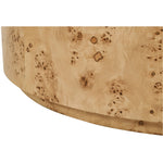 Burl Wood Coffee Table in Natural