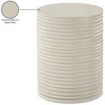 Nobi Concrete Indoor/Outdoor End Table in Taupe