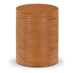 Nobi Concrete Indoor/Outdoor End Table in Terracotta