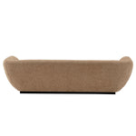 Ulka 96" Chenille Sofa in Light Brown
