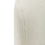 Daria 132" Chenille Sectional in Ivory