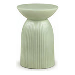 Opani Concrete Indoor/Outdoor End Table in Green
