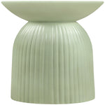 Opani Concrete Indoor/Outdoor End Table in Green
