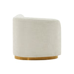 Daria 132" Chenille Sectional in Ivory