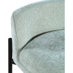 Burton Chenille Fabric Upholstered Counter Stool in Mint