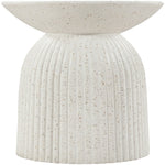 Opani Concrete Indoor/Outdoor End Table in Terrazzo