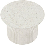 Opani Concrete Indoor/Outdoor End Table in Terrazzo