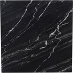 Palermo Marble End Table in Black
