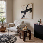 Palermo Marble End Table in Cherry