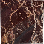 Palermo Marble End Table in Cherry